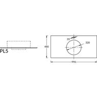���������� KERAMA MARAZZI PLAZA 1000�480�9 ��� �����, ���� ����� ������ PL5.SG507120R\100