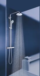 Душевая система Grohe Euphoria 27296001 термостат для душа, верхний/ручной душ, штанга