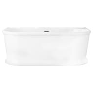 Ванна акриловая BelBagno BB408-1500-800 (1500х800х600) свободностоящая, пристенная, с обвязкой