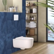 Унитаз подвесной Berges EGO XL 540х360х330 безободковый, сиденье EGO XL микролифт, белый мат. 082228