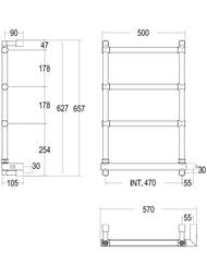 ����������������� ������������� Margaroli Sole 542-4 (656�570) ����, 100��, 5424704CRNB