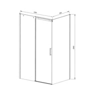 ������� ������ Vincea Dice 1200x2000x900 VSR-4D9012CL ������������� x���
