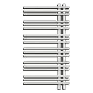 Полотенцесушитель стальной Zehnder Yucca Asym YAEL-090-50/RACY-C (1032х478) с пультом упр., цвет: белый
