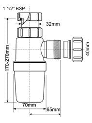   McAlpine (1 1/2"40)   MRSK1-ANW