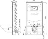 ����� ALCAPLAST M1200 ����� � ������������ ��� ���������� ������� A1101/1200