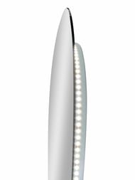 Зеркало Континент Alma 700x1000 ореольная LED подсветка 6000К, сенсорный выключатель