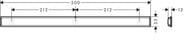  Hansgrohe WallStoris 27902670 500   , :  