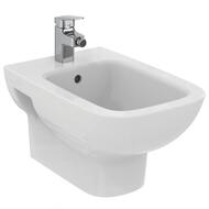 Биде подвесное Ideal Standard i life A 355х540х305 отверстие под смеситель, перелив, белый T471801