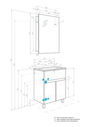 ����� ��� �������� AQUATON ������ 75 (730�455�733) ���������, ��� �������/���.������� 1A278301FR9C0