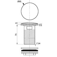 ������ WIRQUIN QUICK CLAC � ���������� ��� �������� L75 ��, ������, ����/������