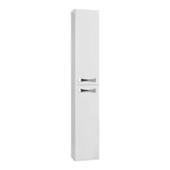 Шкаф-колонна AQUATON Диор 1A110803DR010 262х254х1633 подвесной, 2 дверцы, белый глянец