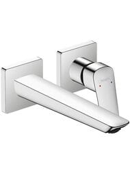 Смеситель Hansgrohe Logis 71256000 для умывальника, Fine, скрытый монтаж, излив 205мм, хром — миниатюра 1