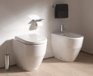 Унитаз приставной Laufen PRO 8.2295.2.000.000.1 (360х530х430) укороченный, универс. выпуск, с глубоким смыванием