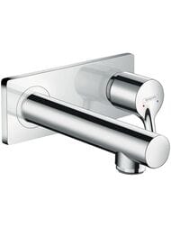 Смеситель Hansgrohe Talis S 72110000 для раковины с изливом 165 мм, однорычажный, настенный монтаж — миниатюра 1