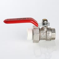 Кран шаровый латунный Valtec 25x3/4"в с полусгоном (ручка) VTp.742.0.02505
