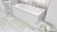 Ванна акриловая Aquanet NORD ЭКО 160х70 прямоугольная, без обвязки 204018