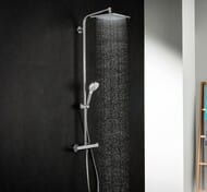 Душевая система Hansgrohe Crometta E 240 Showerpipe с термостатом д/душа, верхний и руч.душ 272710