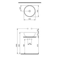 �������� ��������� BERGES Mascon 181062 ������, 450�450�175 ��� ���. ��� ���������, ���. �����