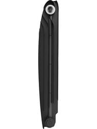 Радиатор биметаллический, 8 секциий ROYAL THERMO BiLiner 500 B ВШГ 574х640х87, 1480Вт, черный НС-16 — изображение 3