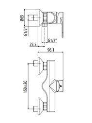 ��������� GATTONI H20mix7000 70025/70CO ��� ����, ���������, ����