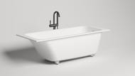 Ванна из искусственного камня Salini Orlanda Kit S-Stone 102122M 1800х800х600 цвет: белый