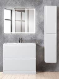 ����� ��� �������� BelBagno ALBANO (800�450�810) ���������, Bianco Lucido ALBANO-800-2C-PIA-BL