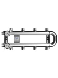 Кольцевой коллектор для отопления Gidruss RMSS-60-R4.TW 4 контура, 1" — миниатюра 1