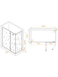 ������� ������ RGW Stilvoll SV-04Gr (1600�800�2000) �������., ������ �����. 8��/����. 353204068-110