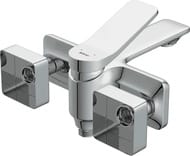 Смеситель для ванны/душа Cersanit ODRA 63051 настенный однорычажный, хром