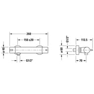 Duravit B.2    ,  B24220000010