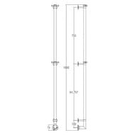 ����������������� ������������� Margaroli ARCOBALENO 616/X/L Switch Black Brushed Nickel