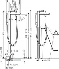  Hansgrohe Finoris 76445000  , , , 