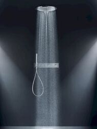 Смеситель Axor ShowerSelect 18355000 для душа, встраиваемый в стену, термостат, 2 потребителя, хром — изображение 2