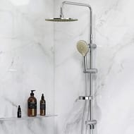 Душевой комплект AM.PM Like F0780064/F0780000 верхний душ, ручной душ, 3 функции, штанга, мыльница