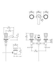 ��������� ��� ���� Devon&Devon Black Morris DDMRBL312CR �� 3 ���������, �/�. ���� ����/������