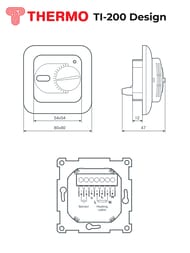  Thermoreg TI-200 Design Black ,   " ", 