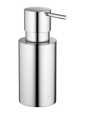 Дозатор для жидкого мыла Aquatek Оберон AQ4229CR настольный, нержавеющая сталь, латунь, цвет: хром