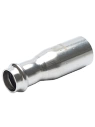 Муфта переходная пресс Franta 35х28мм ВН, нержавеющая сталь SUS 304, V33528000