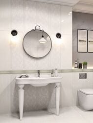 ������ ��������� Gracia Ceramica Saphie white wall 01 (300�900) ����� (��.�.)