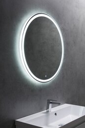 Зеркало BelBagno (700x30x700) с подсветкой и сенсорным выключателем, круглое SPC-RNG-700-LED-TCH
