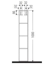  Duravit L-Cube (1801000180) 4 , :   LC120509191