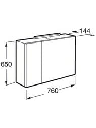���������� ���� Roca Etna 80, 760x144x650 ��� ������ 857304445