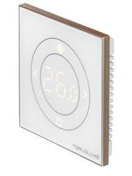 Терморегулятор ТЕПЛОЛЮКС Solus Zen Wi-Fi, программируемый, сенсорный, белый/золото 100000379300 — изображение 10