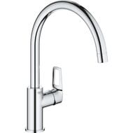 Смеситель для кухни Grohe BauLoop 207 мм, поворот излива 360°, однозахватный, хром 31232001