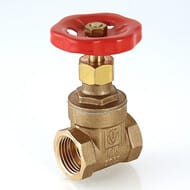 Задвижка клиновая 1 1/4"ВВ VALTEC латунь PN16 VT.012.RG.07