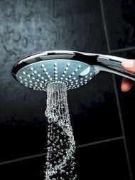 Душевой набор Grohe Euphoria 110 Massage 27226001 (Штанга, шланг, лейка, полочка) — изображение 3