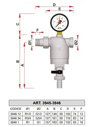  FAR 3/4"   , 100, Max: 95 C, 25 , FA 3946 34100