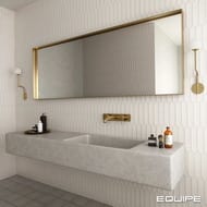 Плитка настенная EQUIPE LANSE WHITE (50х250) белая (кв.м.)