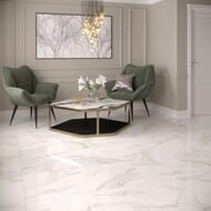 Керамогранитная плитка Gracia Ceramica Carrara Premium white PG 01 (600х600) белая (кв.м.)