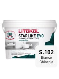 ������� ���������� LITOKOL STARLIKE EVO S.102 BIANCO GHIACCIO �����, 1,0 ��